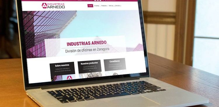 Lanzamiento nueva web Industrias Arnedo